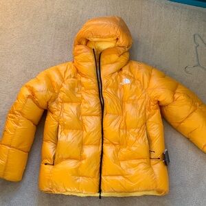 The North Face Men's Bright Yellow Puffer Jacket
